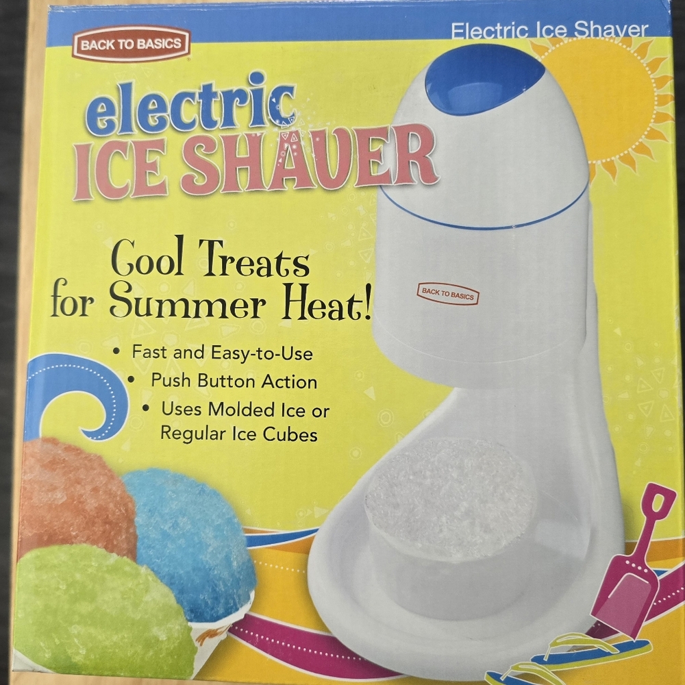 Back to Basics Electric Ice Shaver